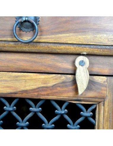 MESA RUSTICA CON FORJA