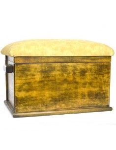 BAUL-PUFF MADERA