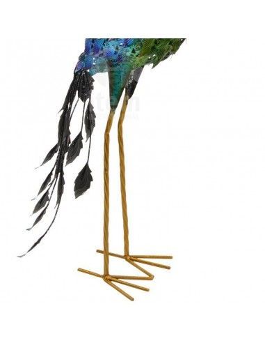 FIGURA PAVO REAL METAL
