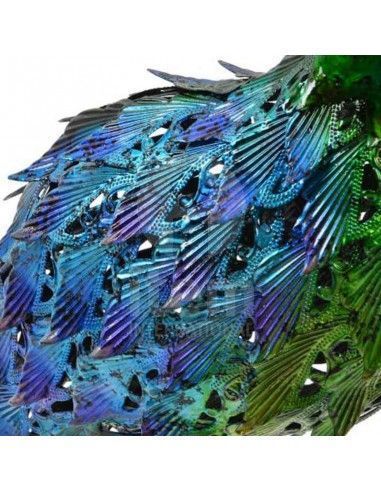 FIGURA PAVO REAL METAL