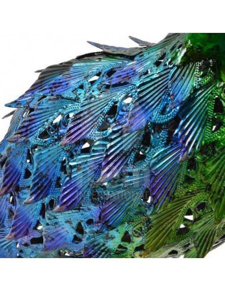FIGURA PAVO REAL METAL