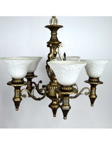 LAMPARA DE TECHO CLASICA CHAMPAGNE