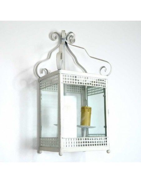 APLIQUE DE PARED FORJA BLANCO ROTO