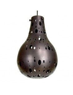COLGANTE DE TECHO METAL COBRE ENVEJECIDO 2