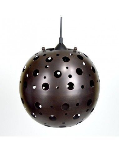 COLGANTE DE TECHO METAL COBRE ENVEJECIDO