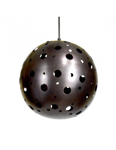 COLGANTE DE TECHO METAL COBRE ENVEJECIDO