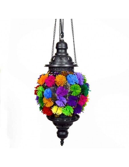 COLGANTE DE TECHO POMPONES