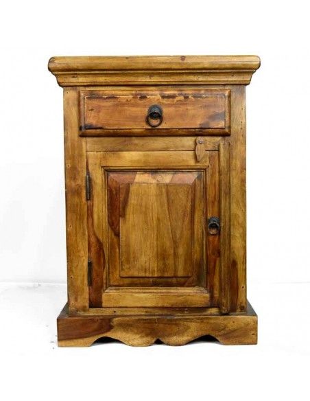 MESA RUSTICA PUERTA Y CAJON