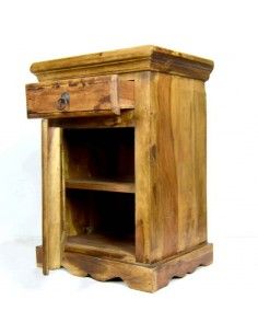 MESA RUSTICA PUERTA Y CAJON 2
