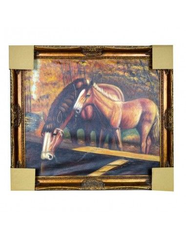 CUADRO CLASICO DE CABALLOS