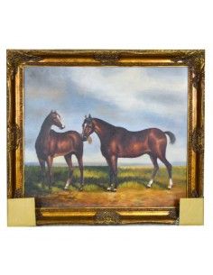 CUADRO CLASICO DE CABALLOS