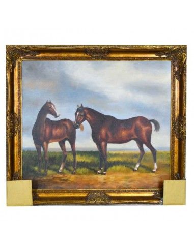 CUADRO CLASICO DE CABALLOS