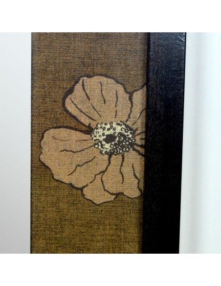 ESPEJO VESTIDOR DE FLORES CON SOPORTE