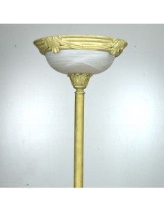 LAMPARA DE PIE BLANCO ROTO 2