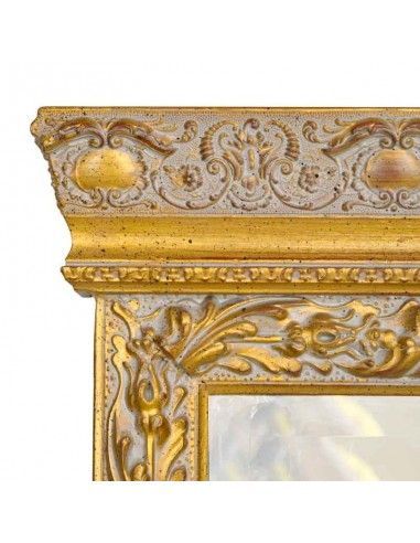 ESPEJO MADERA ORO ENVEJ