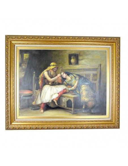 CUADRO CLASICO PINTURA AL OLEO