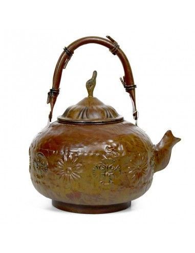 TETERA DE METAL MARRON