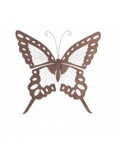 DECORATIVO PARED METAL MARIPOSA