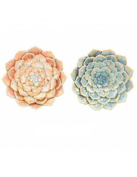 DECORATIVO PARED METAL FLOR