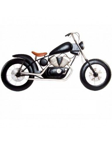 DECORATIVO PARED MOTO NEGRO