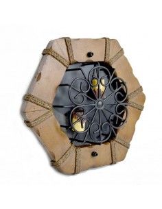 PLAFON DE TECHO RUSTICO HEXAGONAL 2