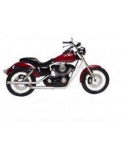 DECORATIVO PARED MOTO ROJA