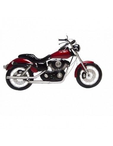DECORATIVO PARED MOTO ROJA