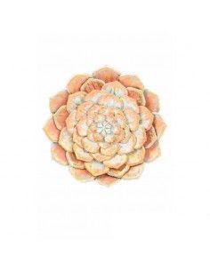DECORATIVO PARED METAL FLOR 2
