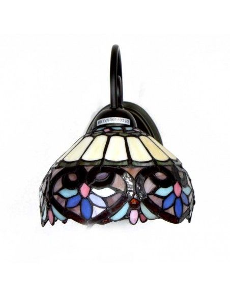 APLIQUE DE INTERIOR TIFFANY ROSA