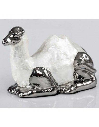 CAMELLO DE CERAMICA CAPIZ BLANCO