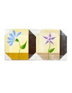 CUADRO CON FLORES MODERNO