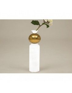 FLORERO DE PORCELANA BLANCO... 2