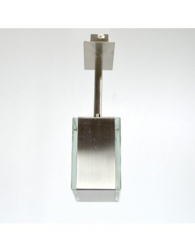 COLGANTE EN ACERO CON VIDRIO