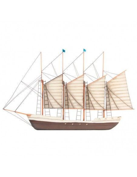 DECORATIVO PARED METAL BARCO DE VELA
