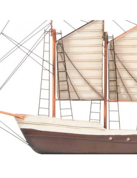 DECORATIVO PARED METAL BARCO DE VELA