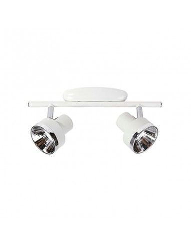 APLIQUE FOCOS LED 2 LUCES CINECITA