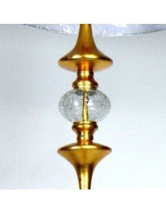 LAMPARA DE PIE PAN DE ORO 2