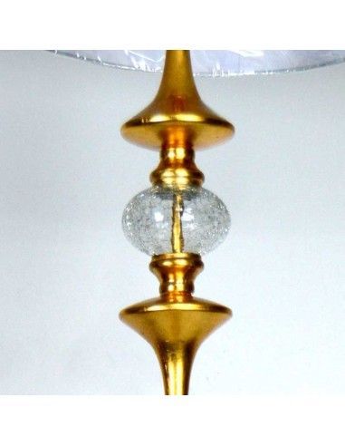 LAMPARA DE PIE PAN DE ORO