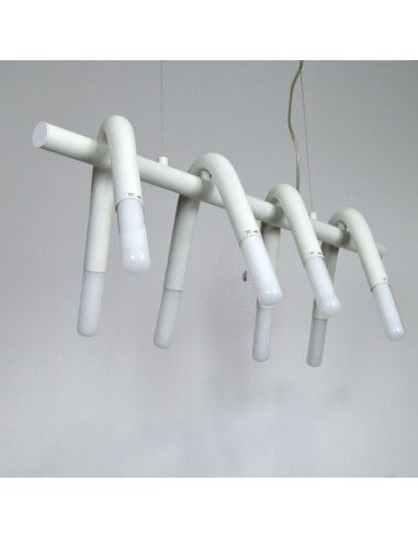 LAMPARA DE TECHO DE ALUMINIO BLANCO