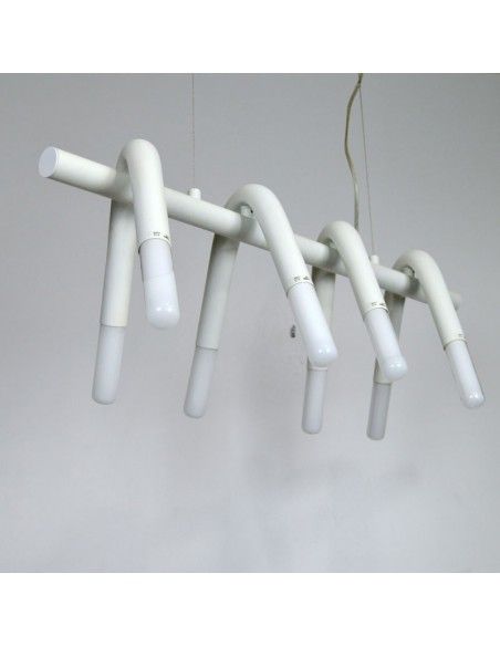 LAMPARA DE TECHO DE ALUMINIO BLANCO