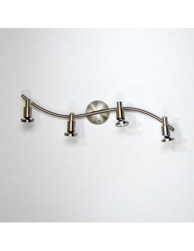 APLIQUE DE PARED CUATRO PORTALÁMPARAS