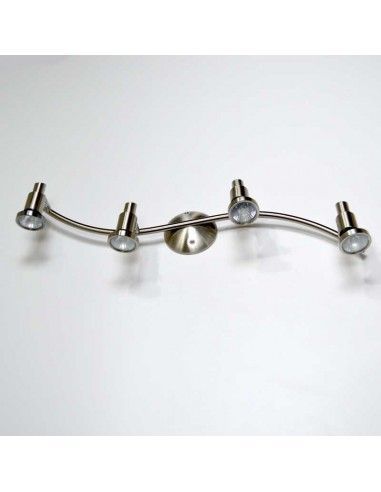 APLIQUE DE PARED CUATRO PORTALÁMPARAS