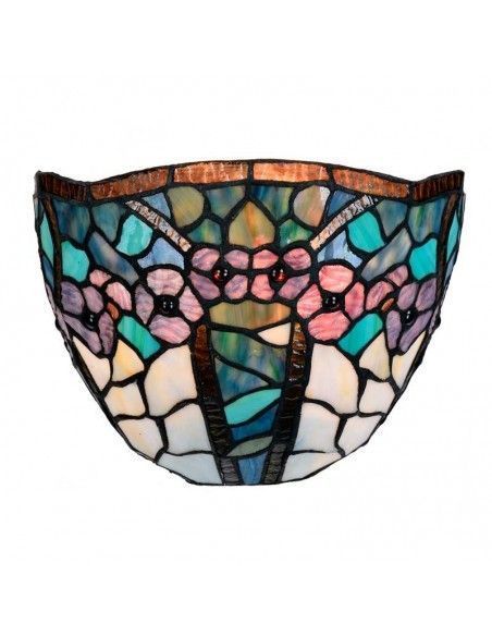 APLIQUE DE INTERIOR TIFFANY MULTICOLOR
