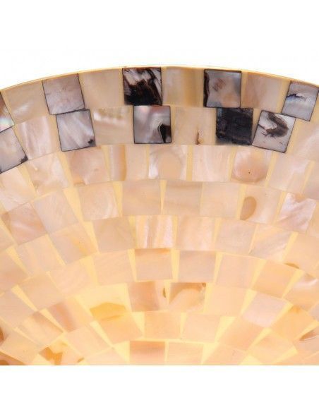 PLAFON DE TECHO MOSAICO BLANCO