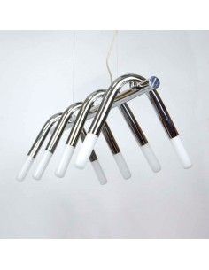 LAMPARA DE TECHO DE ALUMINIO NIQUEL 2