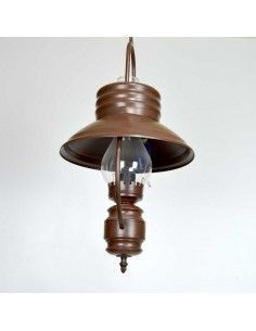 LAMPARA DE TECHO QUINQUE RETRO VINTAGE 2
