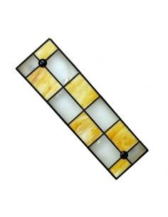 PLAFON DE TECHO RUSTICO OPAL OPALINA CREMA