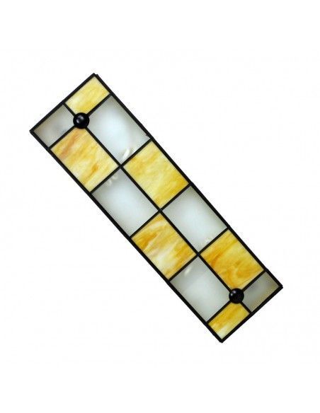 PLAFON DE TECHO RUSTICO OPAL OPALINA CREMA