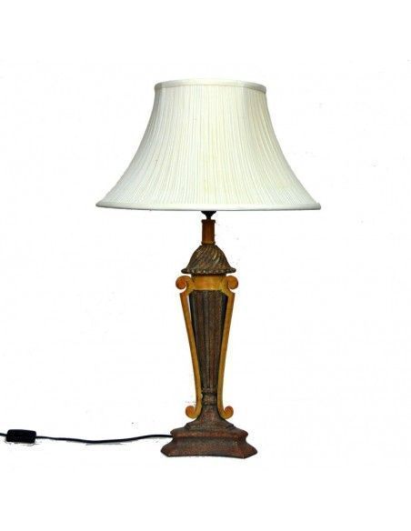 LAMPARA DE SOBREMESA PANTALLA BEIGE