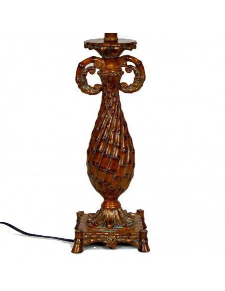 LAMPARA DE SOBREMESA DE RESINA